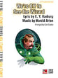 We're off to See the Wizard piano sheet music cover